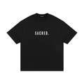 S A C R E D. Heavyweight Essential Tee — Black