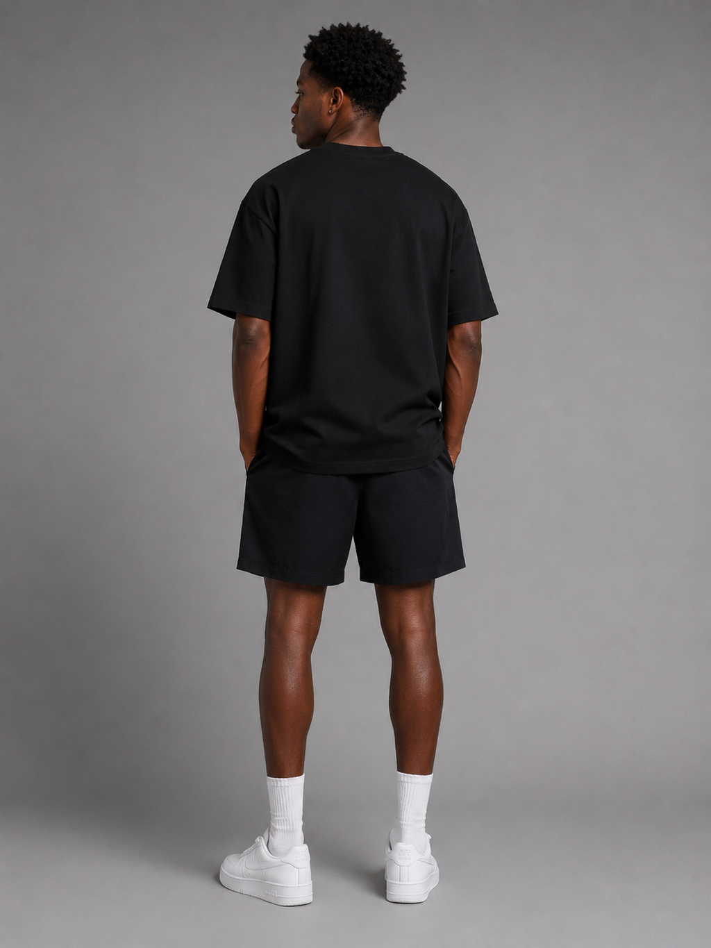 S A C R E D. Heavyweight Essential Tee — Black