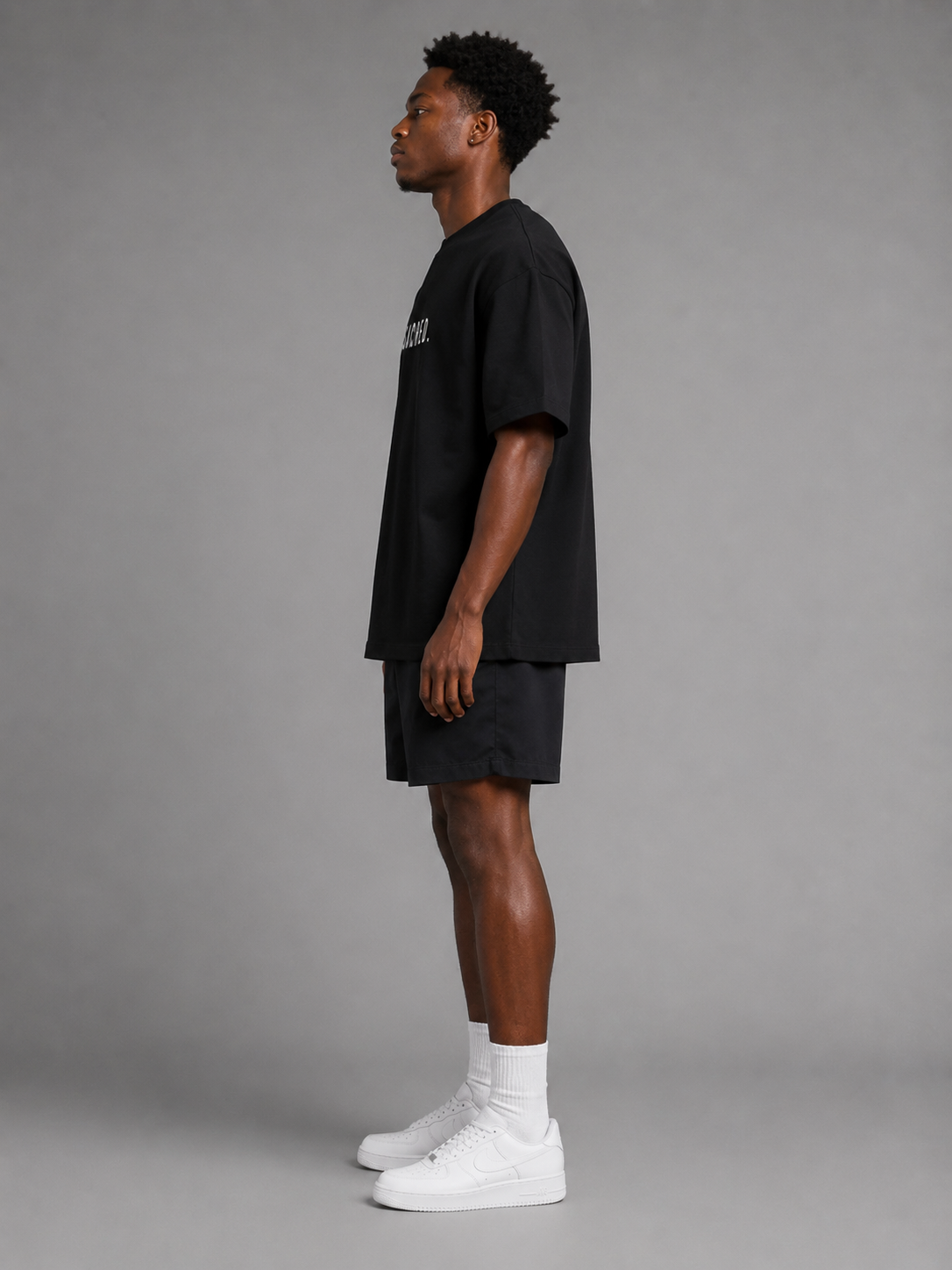 S A C R E D. Heavyweight Essential Tee — Black