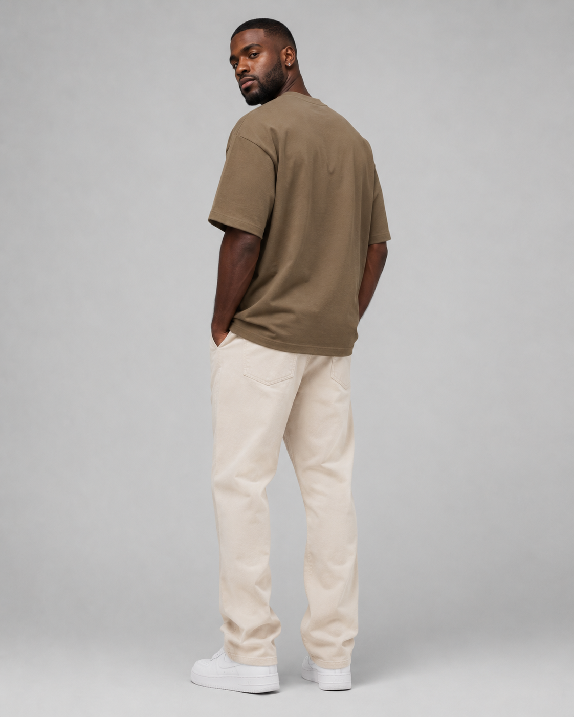 S A C R E D. Heavyweight Essential Tee — Coffee