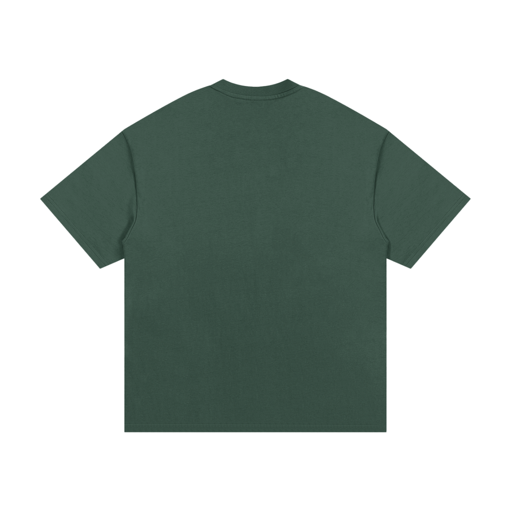 S A C R E D. Heavyweight Essential Tee — Dark Green
