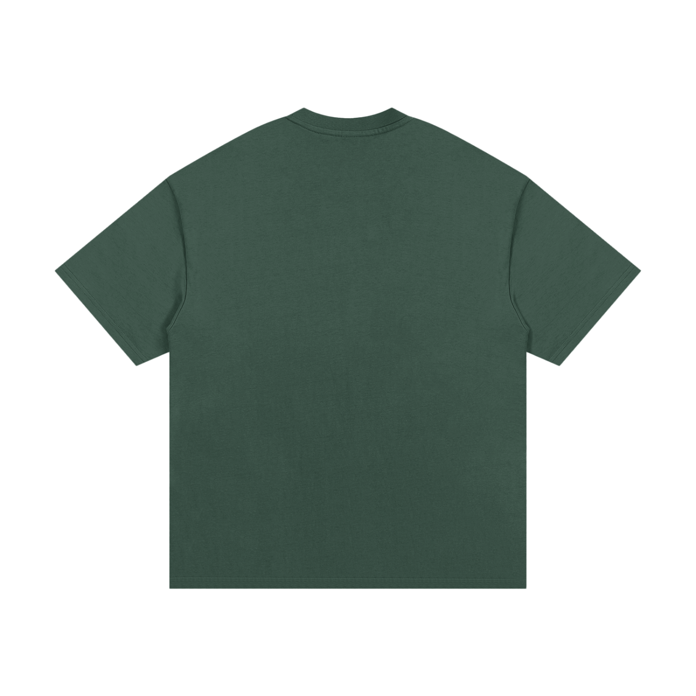 S A C R E D. Heavyweight Essential Tee — Dark Green